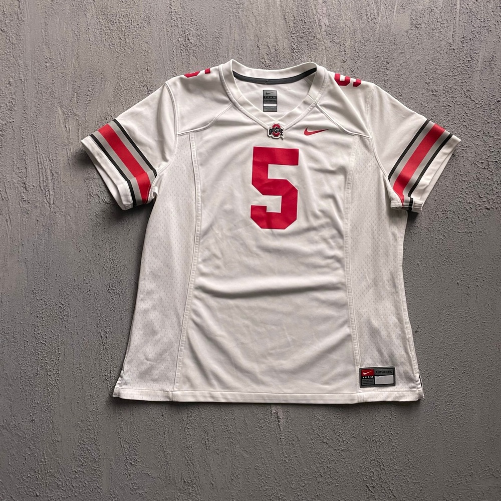 Ohio State Buckeyes Football Jersey Mens XXL White Nike